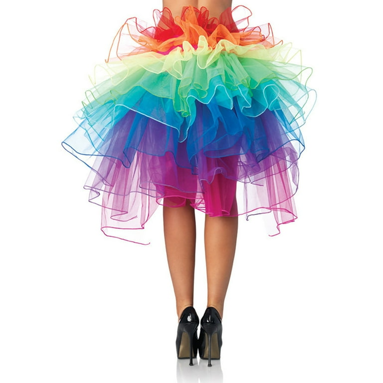 Plus size pride tutu top