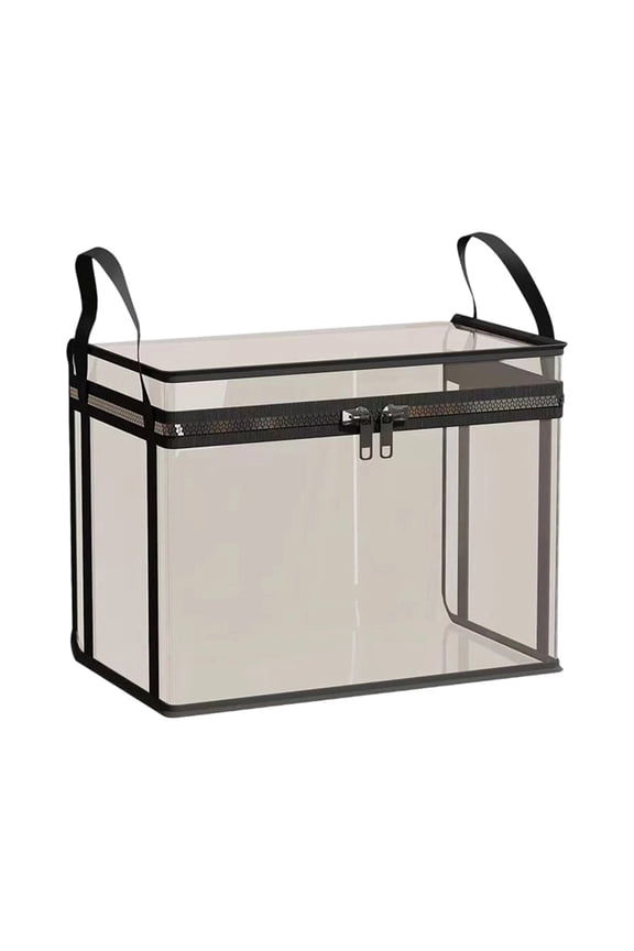 Transparent Storage Bags With Carrying Handles, PVC Moving Duffle Bags, Sturdy And Durable Organizer For Heavy Items, Everyday Objects