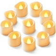 thumbnail image 1 of Homemory 24Pcs Flickering Flameless Candle Battery Operated, 200+Hours Fake Electric LED Tea Lights for Votive, Centerpiece Table Decorations, Wedding, Aniversary, Halloween, Christmas, 1 of 10