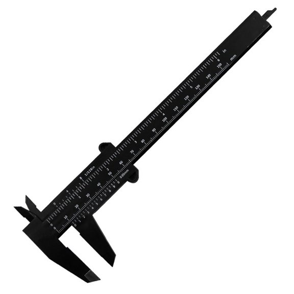 Homena 0-150mm Vernier Calipers Double Rule Scale Plastic Depth Height Jewelry Precision Measuring Tools Hand Tools