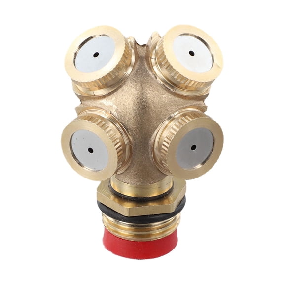 Homena 1/2" brass spray nozzle with filter, cooling water, garden irrigation