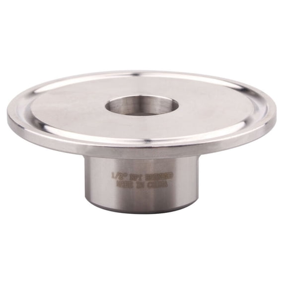 Homena 1/2Inch NPT Female Thread Tri Clamp 64mm Ferrule O/D Pipe Fitting
