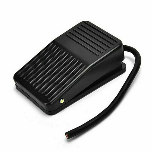 Homena 1 NO 1 N Foot Pedal Switch Free Up Your Hands High Quality Plastic Controls The Power On Or Off 10cm AC 250V 10A Anti-skid