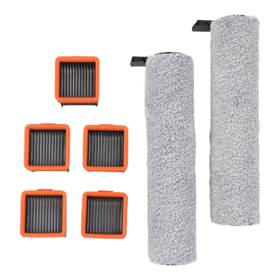 Homena 1 Set Roller Brush Filter Bar HEPA Main Side Brush Filter Kit For Uwant D5/D5Pro/D100/D100pro/D100Plus/D100PlusPro/A60/V8/V10