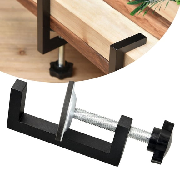 Homena 10-57mm Reversible C Clamp Woodworking Fixing Clamp G-Clamp For Wood Plastic Cutting Drilling Hand Tools Accessories