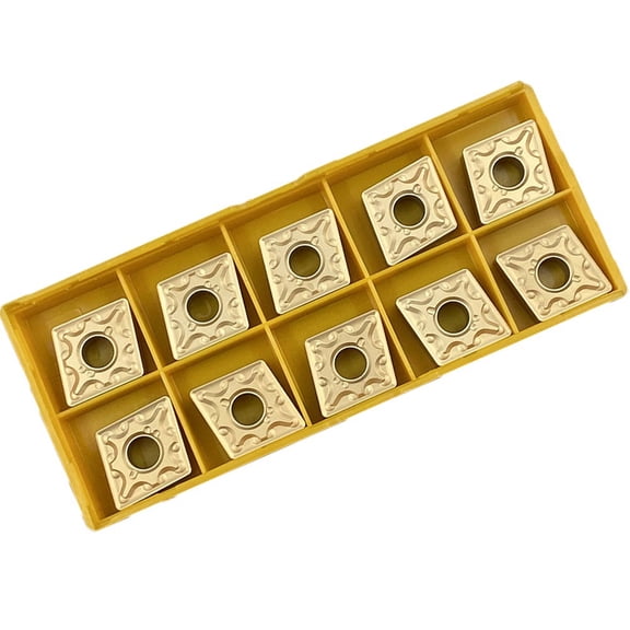 Homena 10 Pack Turning Inserts CNMG120408MA For MCLNR Carbide Tool Components