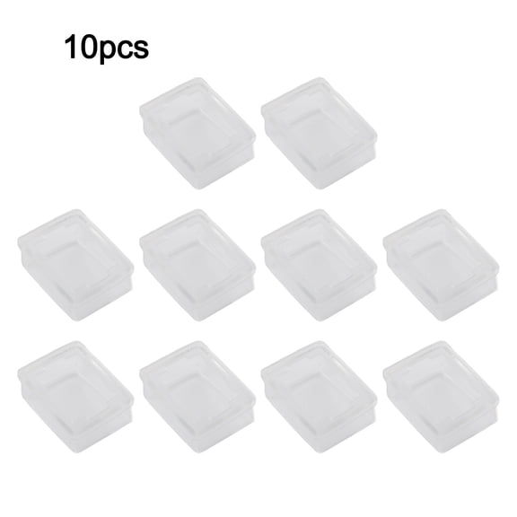 Homena 10 x Waterproof Transparent Rectangle Rocker Switch Cover