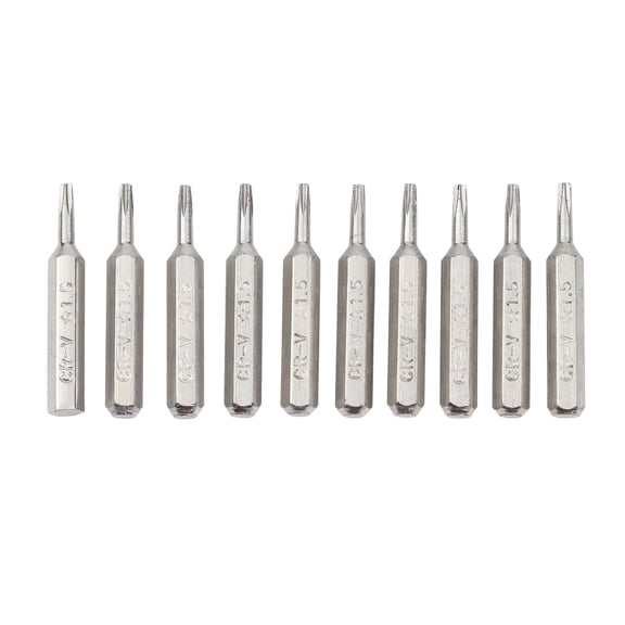 Homena 10pcs 4mm Small Hex Shank Screwdriver Bits Set P2 P5 P6 Pentagram Screwdriver Bit For Electric Power Tools Accessories