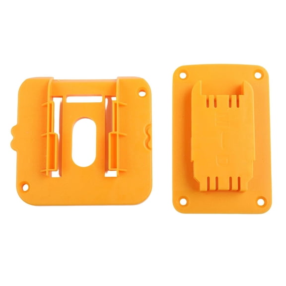 Homena 10pcs Battery Tool Holders For Dewalt 20v 60v Batteries With Countersunk Head Screw Holes Power Tools Replacement Holders