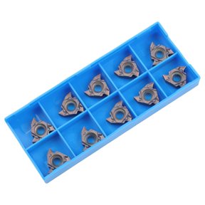 Homena 10pcs Carbide Threading Turning Inserts for Precision Machining and Excellent Performance in Tough Environments