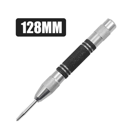 Homena 128mm Automatic Centre Punch With Needles Adjustable Spring Loaded Metal Woodworking Punch Metal Drill Tool For Metal Wood
