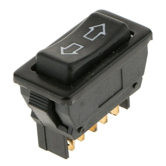 Homena 12V 20A 2 Way Momentary Electric Shutter Aerial Up Down Rocker Switch Household Appliances Accessories Electrical Tools
