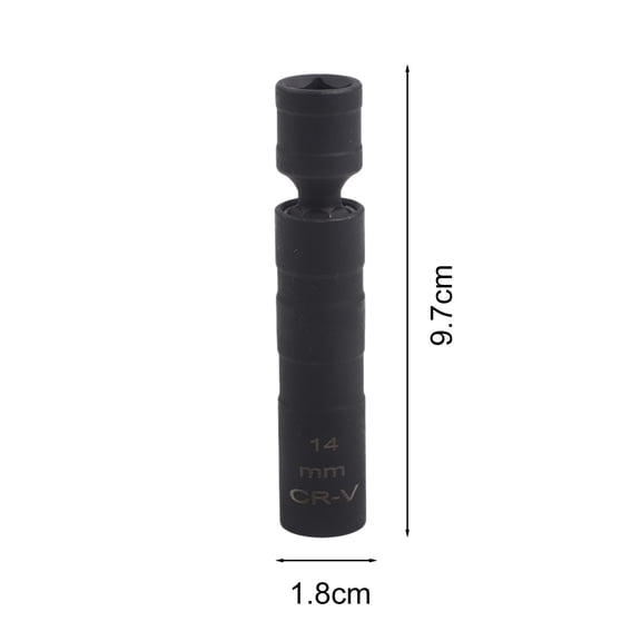 Homena 14mm 16mm Thin Wall Joint SparkPlug Socket Angle Flexible Socket Wrench