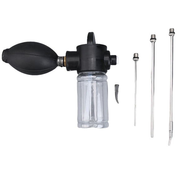 Homena 150ml Pollinator Tool Powder Sprayer Hand-Pollination Tool With 3 Stainless Steel Nozzles Termite Removal Garden Tool
