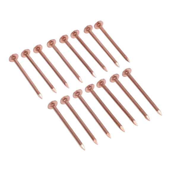 Homena 15pcs/set 2-inch Copper Nails For Killing Trees Stump Root Stump Removal Spikes Hardware Easy To Use