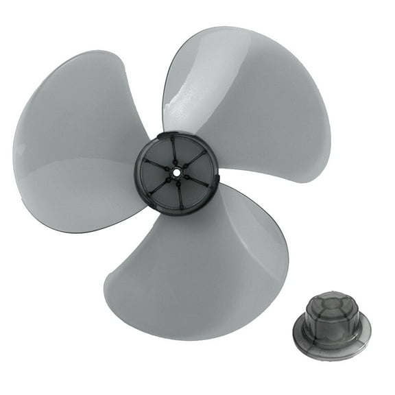 Homena 16Inch Fan Blade 3 Leaves Plastic Fan Blade For Standing Pedestal Floor Wall / Table Fanner Spare Parts Household Supplies