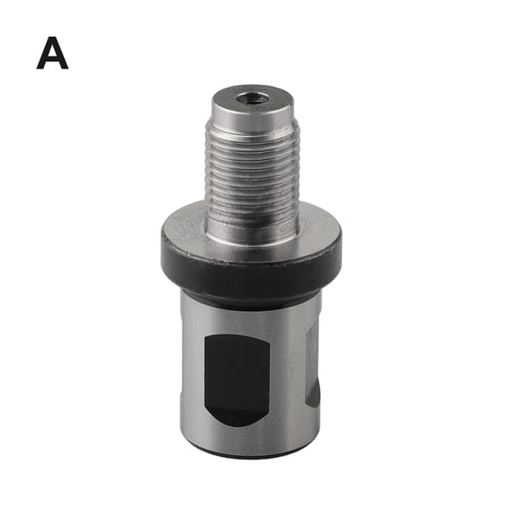 Homena 19mm Drill Adapter 49mm 1.93 In Magnetic Drill Adapter Steel Material Right Angle Shank 1 2-20UNF Connection Port