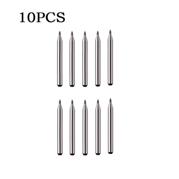 Homena 1PC Tungsten Carbide Scriber Pen Replaceable Nib Diamond Marking Pen With 10 Refills For Metal Stainless Steel Engraving Tool