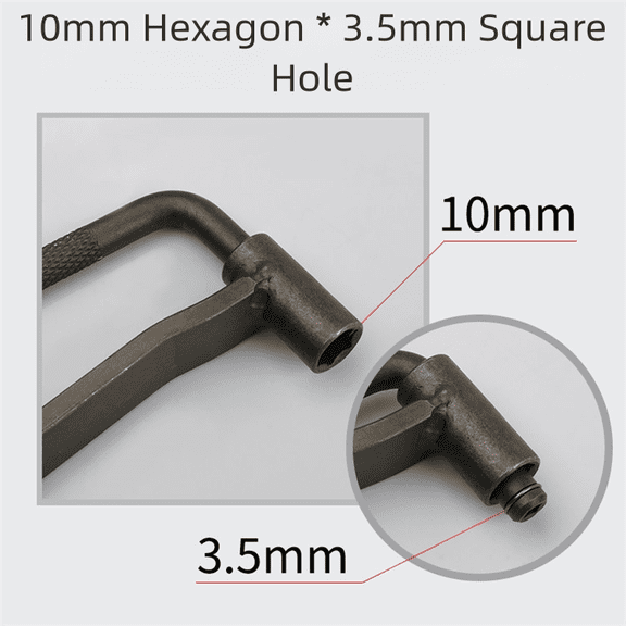 Homena 1PCS 8/9/10mm Valve Screw Wrench Motorcycle Scooter Engine Valve Screw Adjustment Tool Versatile Hex Drive Hex Socket Wrench Set