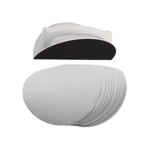 Homena 1PCS Drywall Corner Sander Half Round Sandpaper Sander Right Angle For Wall Cleaning Sanding Tools Angle Grinding Tool Sandpaper