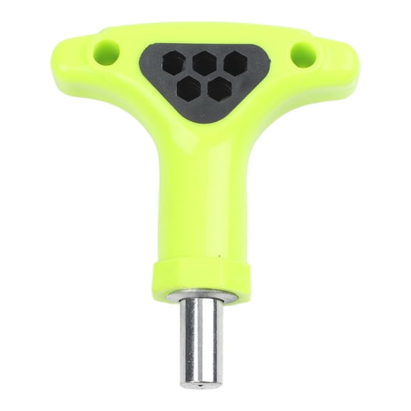 Homena 1PCS T Shape Ratchet Screwdriver Adjustable Wrench With Non-Slip Handle For 1/4 Inch Hex Screwdriver Bits Labor Saving Tools