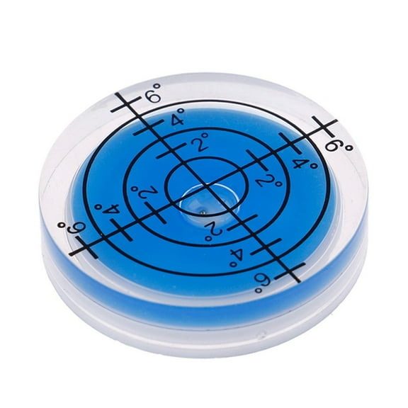 Homena 1pc 32mm Bubble Level Acrylic Spirit-Level Measuring Meter Tools 20°-30° Accuracy For Level Round Circular Measuring Meter Tools
