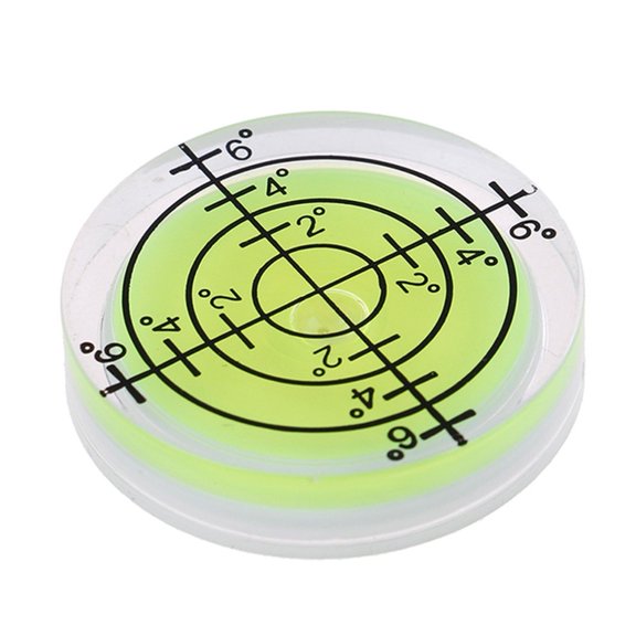 Homena 1pc 32mm Bubble Level Acrylic Spirit-Level Measuring Meter Tools 20°-30° Accuracy For Level Round Circular Measuring Meter Tools