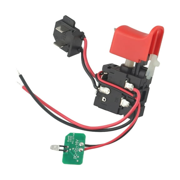 Homena 1pc Drill Trigger Switch Angle Grinder Speed Control Trigger Button For Electric Hand Drills Power Tools Accessories