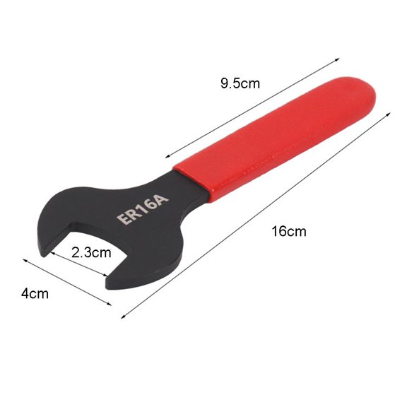 Homena 1pc ER Wrench Spanner ER8A ER11A ER16A ER20A ER25A C Type ER Spring Collet Chuck CNC Machining Center For Collet Chuck Holder