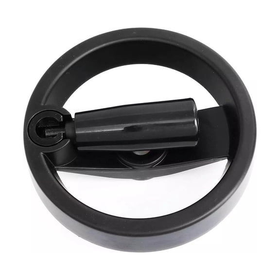 Homena 1pc Foldable Handwheel Spoke Hand Wheel With Folding Revolving Handle For Milling Machine Accessories