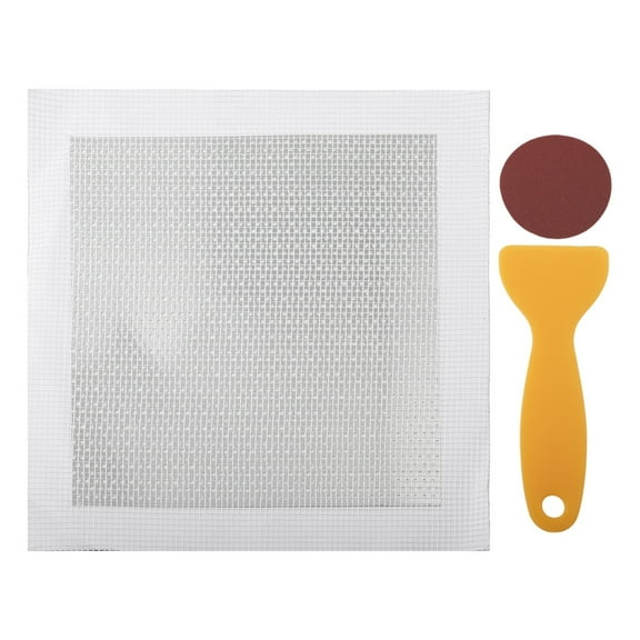 Homena 1pc Mesh Wall Repair Patch Adhesiv-e Fix Net Drywall Repair Kit Hole Ceiling Plaster Damage Aluminum Plate Repair Patch