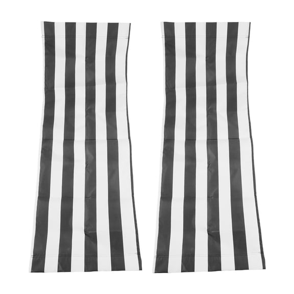 Homena 2/1PCS Beach Chair Cover Double-sided Canvas 120x45cm Waterproof Beach Lounger Replacement Cloth For Deck/picnic/fishing Chair