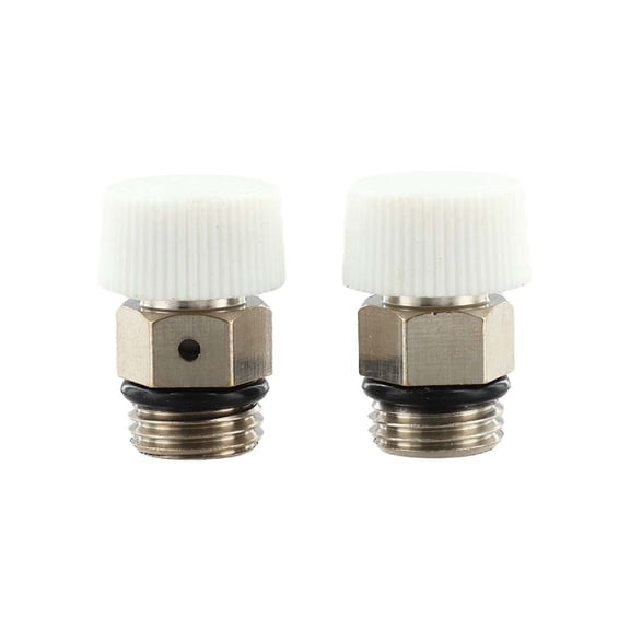 Homena 2 Automatic Heater Bleeder For Heating Systems, Bleed Valve For Radiator Air Release Valve Compatible With Heating Systems
