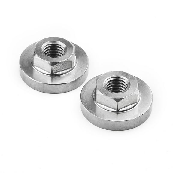 Homena 2*Hex Nut Set Tools Replacement For Angle Grinder Chuck Locking Plate Quick Clamp For 100 Type Angle Grinder Power Tools