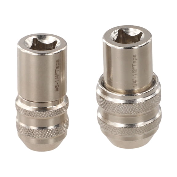 Homena 2-piece Adjustable Jaw Tap Socket Removal Tool With Bores From 3/86 To 1/4 Inch. Suitable For Taps, Reamers, And Screw Extractor