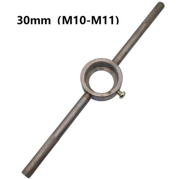 Homena 25mm 30mm 38mm ID Round Die Stock Handle Wrench For Round Die Adjustable Die Holder For Clean Cutting Hand Tool Sets