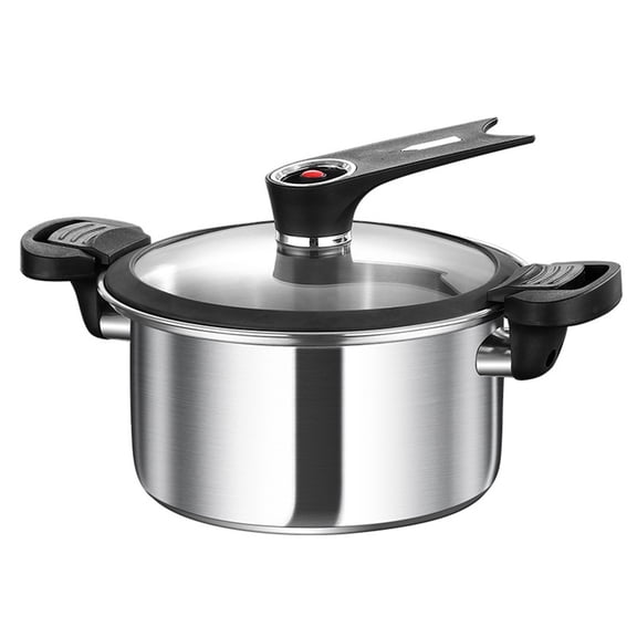 Homena 3.5L Small Vacuum Pressure Stainless Steel Non- Cooking Pots Stew Pot