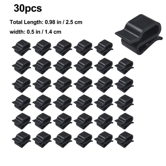 Homena 30*/ Photovoltaic Cable Clamp Outdoor Trailer Frame Wire Clips Solar Panel Boat#