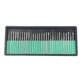 Homena 30 Piece Diamond Coated Drill Bits Set for Rotary Tools with Precision 1mm Tip