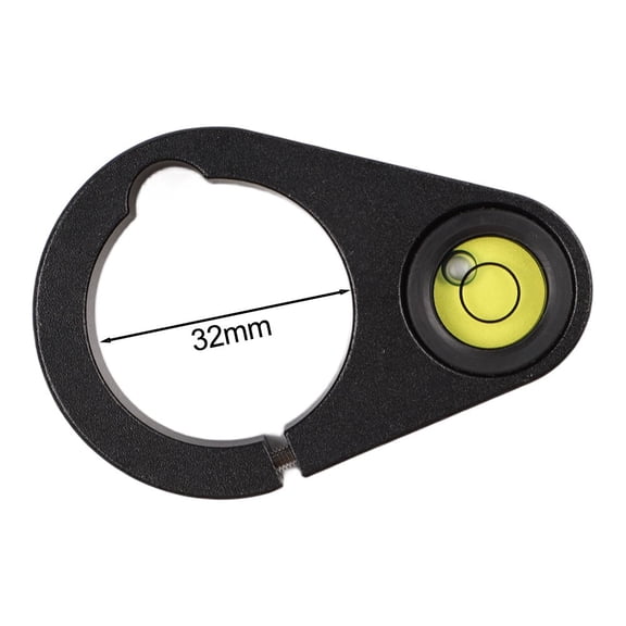 Homena 32mm Pole Level Blister Vial Level For Surveying For Leveling Measurement Plastic Hoop-type Bubble For Carbon Fiber Rod