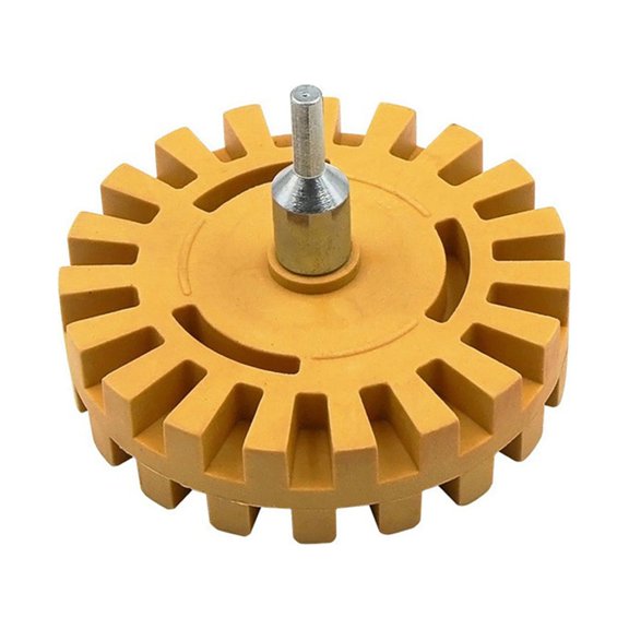 Homena 4Inch Rubber Removal Wheel 20mm Power Drill Adapter Decal Removal Paint