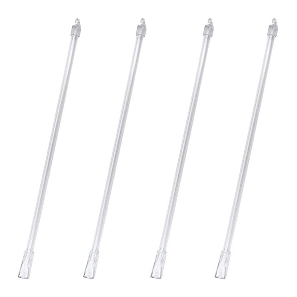 Homena 4PCS Rods for Venetian Blinds 12 Inch Acrylic Rods with Hooks ...