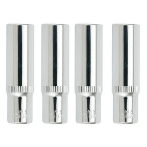 Homena 4Pcs Socket Wrench 1 4 Drive 10mm Hexagon Socket Wrenches Deep Sockets For Electric Drivers Power Tools Accessories