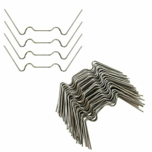 Homena 50/100PCS Greenhouse Glazing Glass Clamps Pane Z-Type And W-wire Clips Garden Greenhouse Supplies Stainless Steel Tool Parts