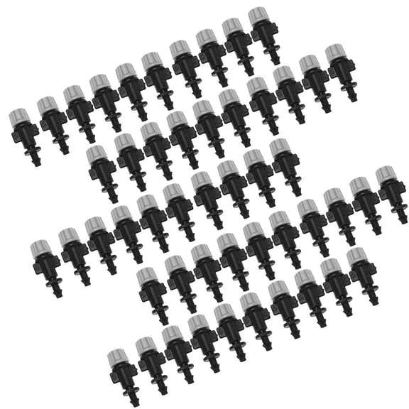 Homena 50 Pcs Water Misting Nozzles Sprayer Adjustable For Garden Drip Irrigation System Atomizing Sprinkler Agriculture Water Tools