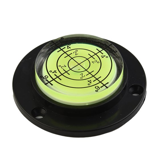 Homena 50mm Horizontal Bubble Level High Precision Environmental Bulls EyeLevel Round Bubble Mini Circular Measuring Kit