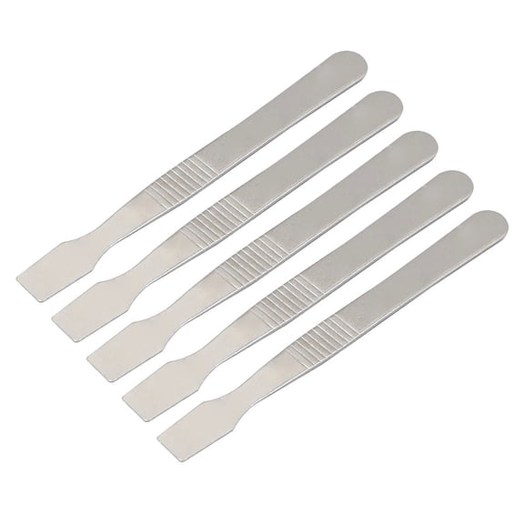 Homena 5Pcs Metal Spudger Disassemble Crowbar Phone Repair Tools Metal Tin Scraping Knife-older Paste Mixing Knife-Spudger Pry Opening