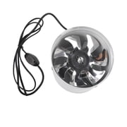 Homena 6 Inch 150mm Extractor Fan Two Way Air Supply Fan for Smoke Removal and Airflow