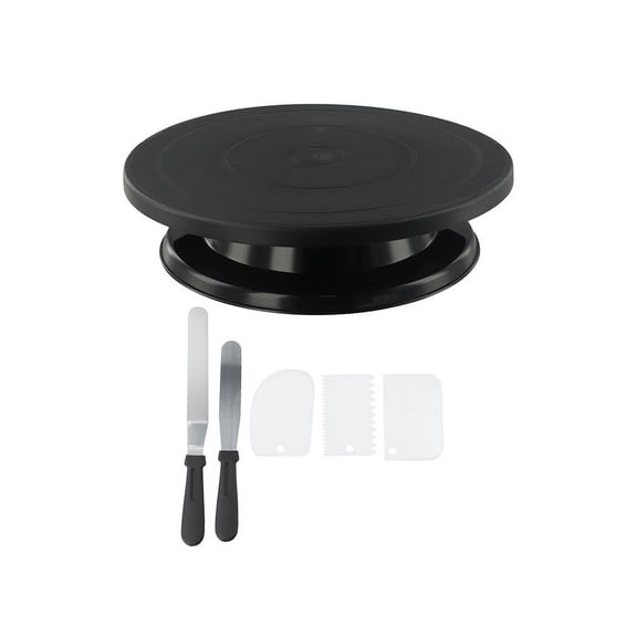 Homena 6PC Cake Turntable Cake Decorating Kit Baking Accessories Tool