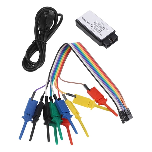 Homena 8 Channel USB Logic Analyzer with 24M Samples for ARM and FPGA Debugging